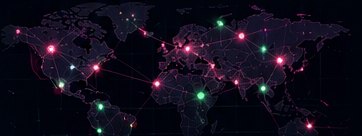 Node network map